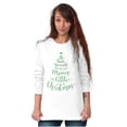 thumbnail image 4 of Have Yourself Merry Little Christmas Women's Long Sleeve T Shirt Brisco Brands M, 4 of 6