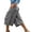 Gray, variant on Capri Cargo Pants for Women Palazzo Slack Wide Leg Dress Capris Culottes with Pockets Slack Summer Lightweight High Waist Cropped Pants,S,Green
