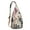 Beige-1, variant on Boho Seahorse Hiking Backpack – Tropical Coastal Sling Daypack with Watercolor Marine Life Design, Lightweight Waterproof Travel Bag for Beach, Hiking, and Outdoor Adventures
