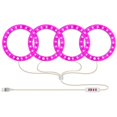 thumbnail image 1 of Spectrum LED Plant Growth Lamp Grow Light LED Light Bar Ring for Indoor Succulent Plants, Light, 1 of 1