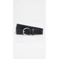 thumbnail image 2 of Cinturón de Cuero Madewell Medio Perfecto Negro Plata 3 cm, 2 of 4