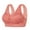 Orange, variant on Womens High Support Sports Bra Daily Wear Bras for Women Back Hook Bra Soft Bralettes for Women Wireless Bras for Women Standard Back Bra Plus Size Tops Plus Size Sports Bra Plus Size Bra