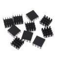 thumbnail image 2 of Disipador de calor de aluminio de 14x14x7 mm, de refrigeración para licencia de circuito, para computadora portátil, CPU, GPU, tarjeta gráfica, chi Yotijar Almohadilla del disipador de calor de la CPU, 2 of 7