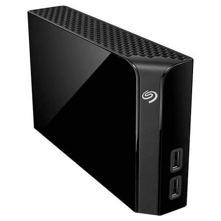 Seagate Backup Plus Hub 8TB Desktop Hard Drive with Rescue Data Recovery (Best Computer Backup Service)