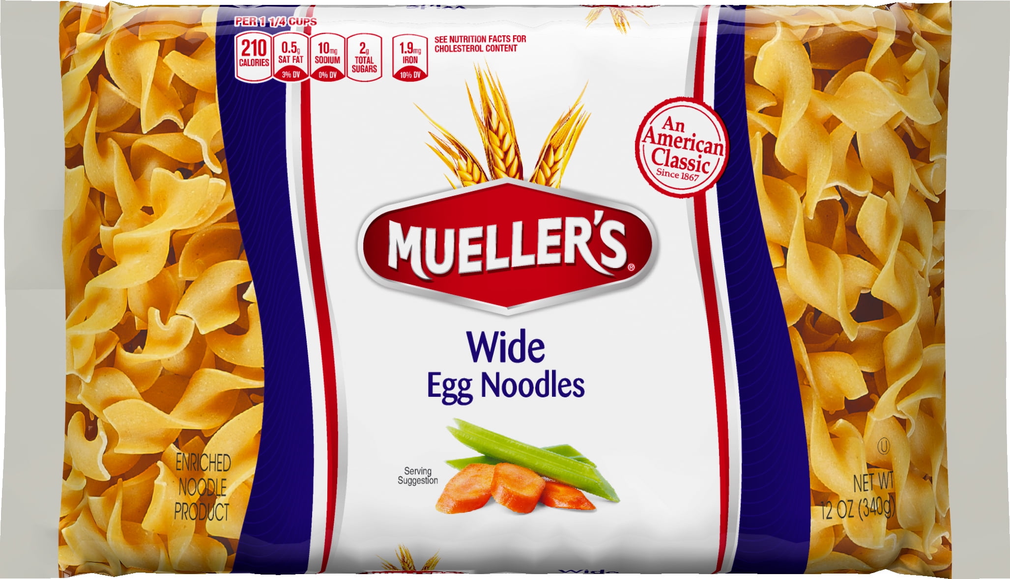 Mueller's Wide Egg Noodles, 12 oz