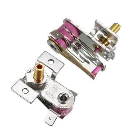 Adjustable Thermostat Glass - Rice Cooker Thermostat Electric Oven Adjustable Heater Temperature Controller 16A 2pcs