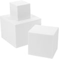 thumbnail image 3 of Photography Cube Prop Foam Geometry Cubes Studio Photography White 8cm Photo Shoot Prop 3Pcs, 3 of 4