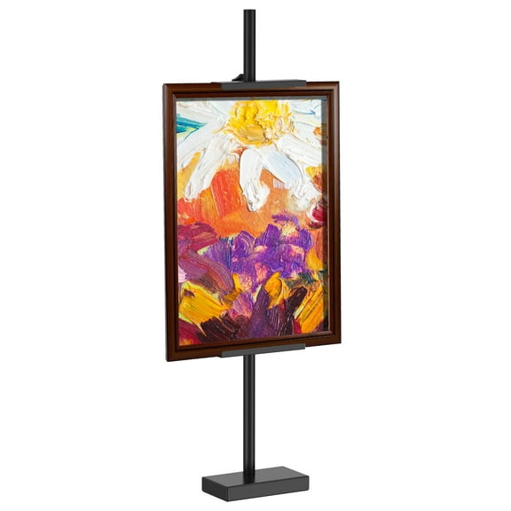 Tabletop Picture Frame Stand Adjustable Frame Holder Multipurpose Standing Easel Display Stand Metal Table Easels for Display Artwork