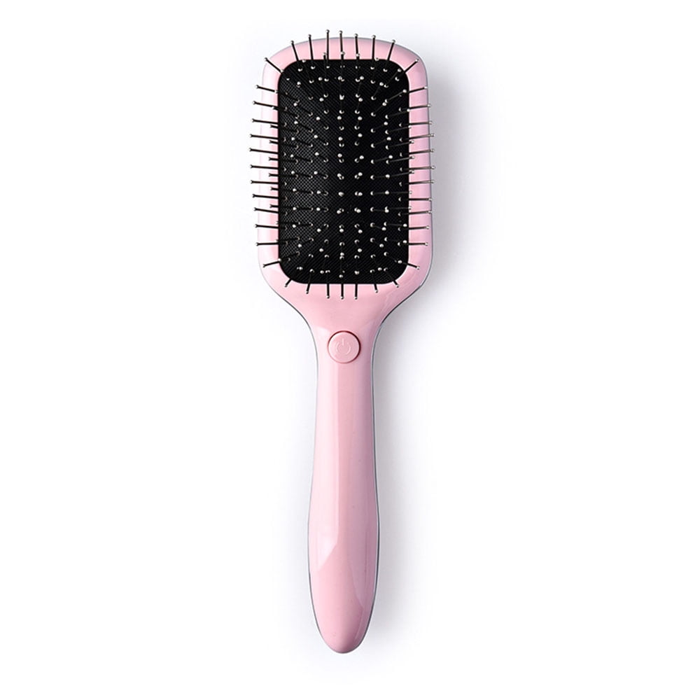 Electric Hair Brush Comb Portable Metal Static Air