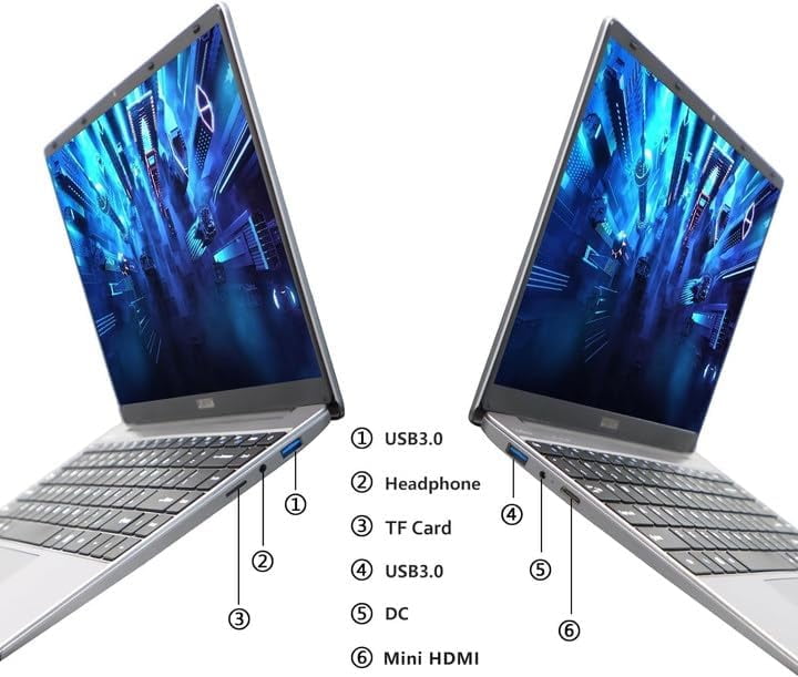 Chheart 14 Inch Gaming Laptop, Laptop Computer Windows 11 Pro, 16GB RAM 512GB SSD, Intel 11th Gen N5095 Processor(up to 2.9 GHz), FHD 1920 x 1080, BT 4.2