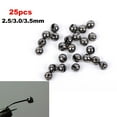 thumbnail image 5 of 25Pcs/lot Durable Fishing High Quality 2.5mm/3.0mm/3.5mm Tungsten Beads Slotted Bead Fly Tying Material Tungsten Alloy COPPER-4.0MM, 5 of 8