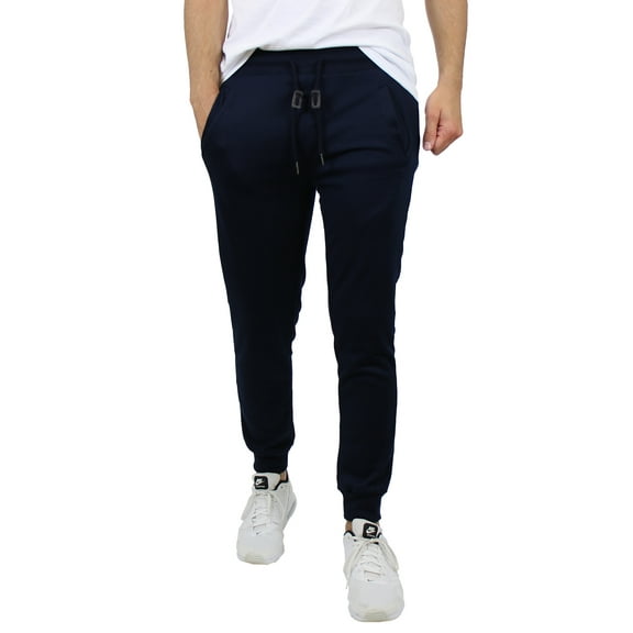 Men's French Terry Slim-Fit Jogger Lounge Pants (Sizes, S to 2XL)