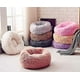 thumbnail image 4 of Sleeping Round Basket for Dog Cat, Plush Basket Cushion Thick Mattress Winter Round Pet Bed (XS/40cm, Dark Grey), 4 of 4