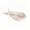 Left Wing Gold, variant on Full Rhinestone Angel Wing Hair Clips Korean Elegant Side Bang Hair Barrettes for Women