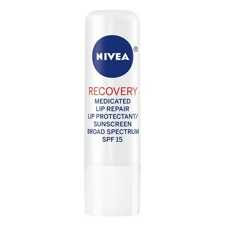 Shiseido Lip Care - NIVEA Recovery Medicated Lip Care SPF 15 0.17 Carded Pack