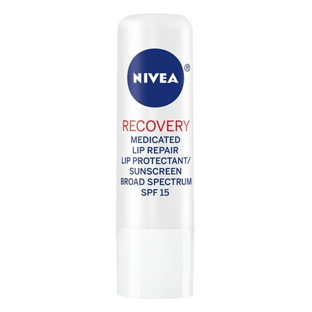 NIVEA Recovery Medicated Lip Care SPF 15 0.17 Carded (Best Lip Care Products)