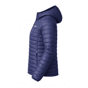 Columbia Men’s Lake II Down Hooded Jacket – Lightweight Puffer Coat, Blue, Size Small