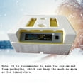 thumbnail image 2 of 112-Egg Incubator for Hatching Chicks, Fully Automatic Poultry Hatcher Machine with Egg Irradiator and Water Injector, Egg Candler with Clear Window View(US Standard), Yellow & Transparent, 2 of 8