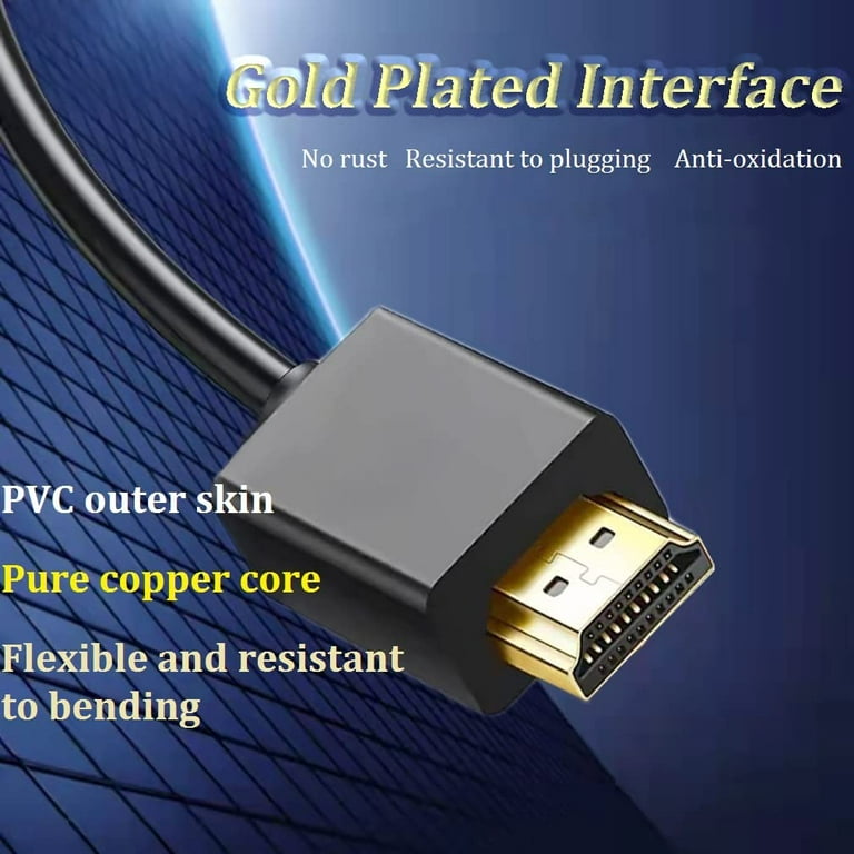 Mini DisplayPort (Thunderbolt 2) to HDMI Adapter [4K Support Gold Plat -  Sabrent