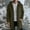 Army Green, variant on FSYBOA Men's Zipper Hoodies Size 3XL, Casual Winter Loose Fit Long Sleeve Long Hooded Jackets Gray