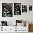 thumbnail image 4 of Designart Mafia Dog IV Canvas Wall Art, 4 of 5