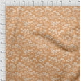 thumbnail image 4 of oneOone Cotton Cambric Dark Peach Fabric Floral Silhouette Dress Material Fabric Print Fabric By The Yard 56 Inch Wide, 4 of 4