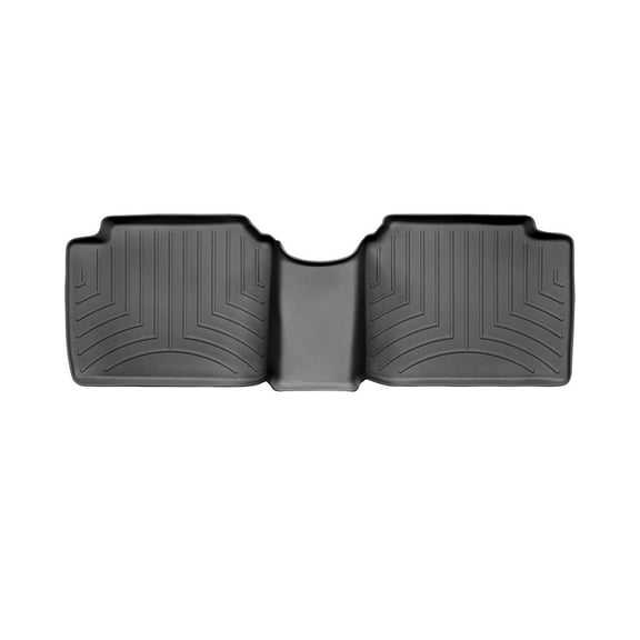 WeatherTech Custom Fit FloorLiners compatible with 2006-2010 Hyundai Sonata - 2nd Row, Black