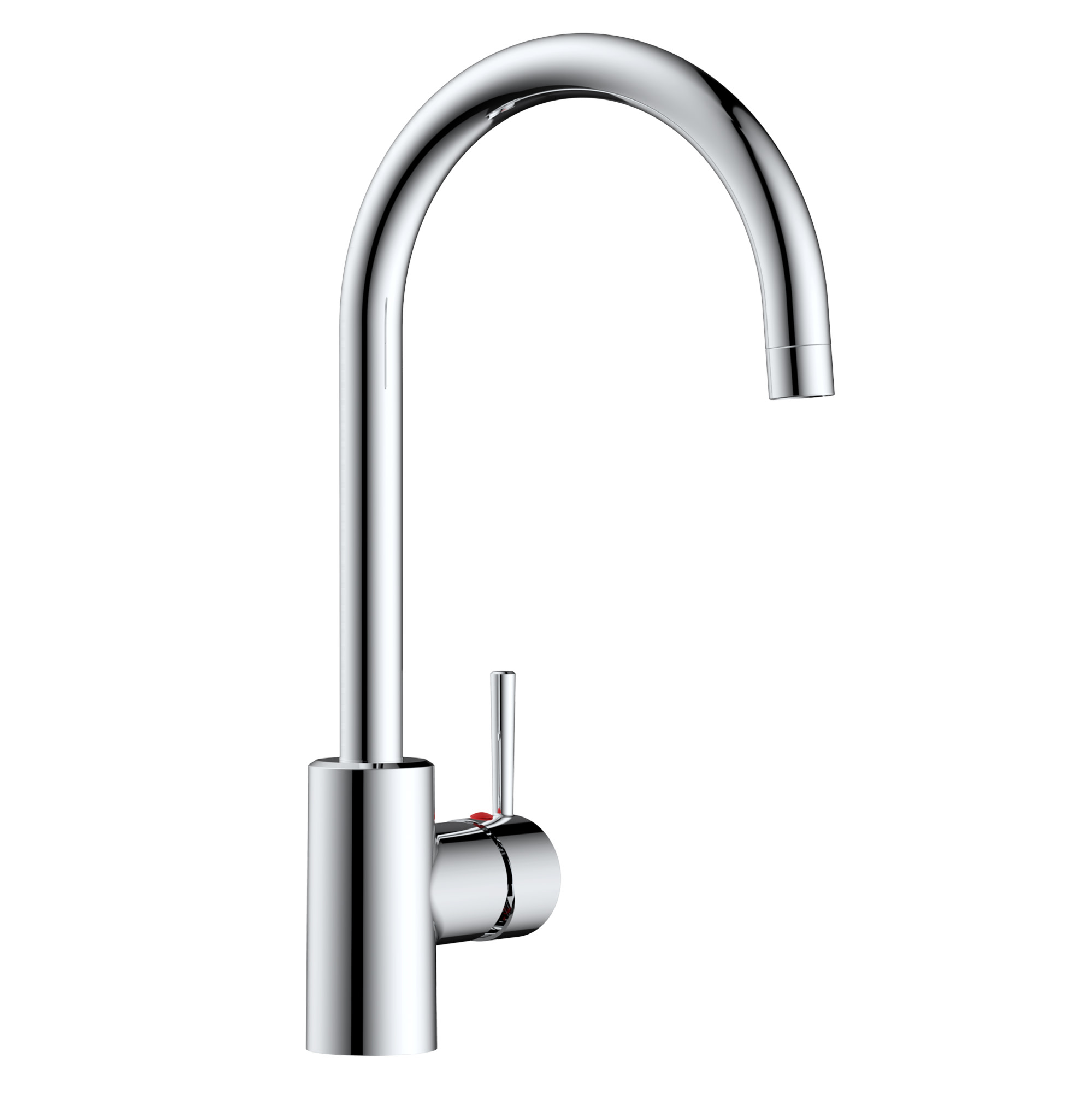 Design House 595660 Eastport II Modern Single-Handle Faucet for Kitchen, Polished Chrome