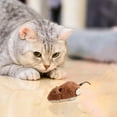 thumbnail image 6 of Cat Toy Realistic Mouse Shape Entertaining Toy Boredom Relief Interactive Clockwork Cat Plush Toy Pet Supplies, 6 of 7