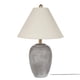 thumbnail image 3 of Lámpara de Mesa Nourison Home 58 cm Cerámica Rústica Marrón Gris, 3 of 7