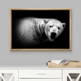 thumbnail image 2 of HFDF Canvas Horse Wall Art, Classical Horse and Dog Art Print for Home Decor, Rustic Farmhouse Country Shelf Wall Decor for Living Room, Bedroom Office, Aesthetic, 24x16inch Framed, 2 of 5