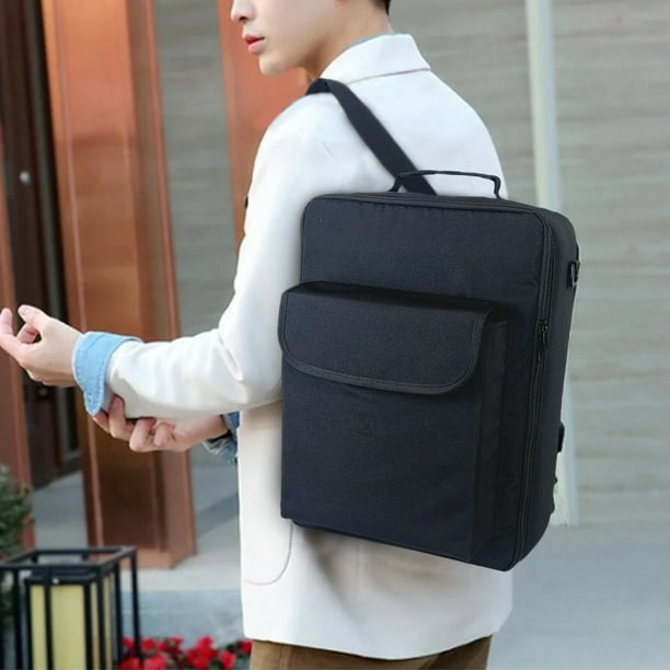 Organizador de bolso de hombro para consola PS5 | Estuche protector suave para accesorios de PlayStation 5 | Cierre de cremallera | Almacenamiento de viaje duradero con correa y asa | Se adapta a la