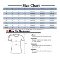 thumbnail image 2 of Womens Tops Women's V Neck T Shirts Plus Size Short Sleeve Blouse Loose Tops Summer Tee, 2 of 2