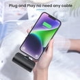 thumbnail image 3 of Mini Portable Charger Power Bank for iPhone,5000mAh Portable Phone Charger, Ultra-Compact PD Fast Charging Battery Pack Compatible, 3 of 5