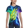 thumbnail image 6 of Prestonplayz Boys Girls T Shirt Kids Short Sleeve Crewneck 3d Printed Graphic Shirts For Kids Youth Medium, 6 of 7