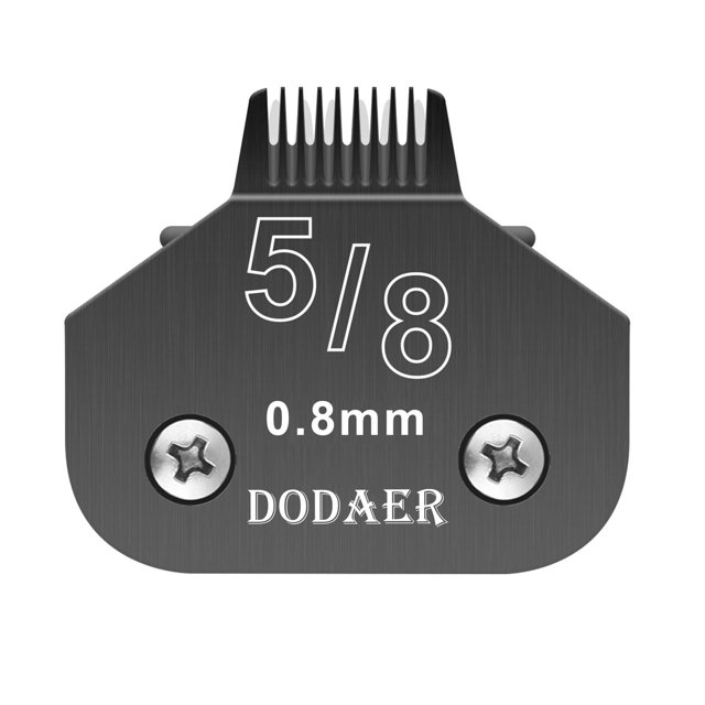 Detachable Dog Grooming Steel Toe Blades,Compatible with Andis,Oster A5,Wahl KM10 Series,(5/8n Toe Blade)