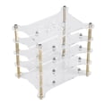 thumbnail image 3 of ZOUSSIQI 4 Layers Transparent Acrylic Case Shelf Stack For Raspberry Pi 3/2 B and B+ EL225#57773, 3 of 9