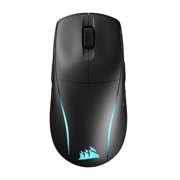 Corsair M75 Wireless RGB Lightweight FPS Gaming Mouse with 26,000 DPI, Swappable Side Buttons and Compatible with iCUE PC (Black)