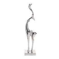 Melrose International LLC Deer (Set of 2) 18"H Aluminum