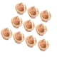thumbnail image 4 of 10 cestas pequeñas de ratán tejidas a mano para flores, resistentes y ligeras, para dulces. Blanco, 4 of 6