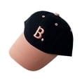 thumbnail image 3 of VLOOCKLW Baseball Cap Men Women Four Seasons Letter Embroidery Design Color Block Breathable Lightweight Adjustable Casual Fashion Sun Hat, 3 of 3