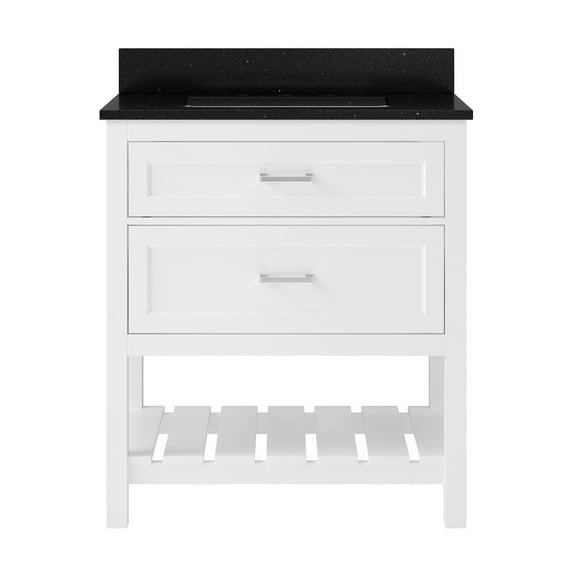 Craft   Main Lsvt3122d-Qbg Lawson 32" Free Standing Single Basin Vanity Set - White