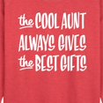 thumbnail image 2 of Instant Message - Best Gifts Cool Aunt - Women's Lightweight French Terry Pullover, 2 of 6
