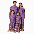 thumbnail image 6 of TOWED22 Family Matching Halloween Pajamas Set Pumpkin Print Long Sleeve Sleepwear for Family Holiday Loungewear,S, 6 of 9