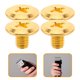 thumbnail image 1 of unbranded 20Ud Tornillos Dorados Para Electropeladora Para De Barra Y Mantenimiento Con Precisión Garantizada, 1 of 6