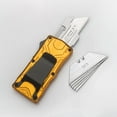 thumbnail image 6 of EDC Outdoor Survival Utility Knife Aeronautical Aluminium Handle SK5 Blade Cutter Portable Multi Functional Tools 5 Blades Free, 6 of 6