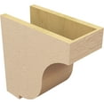 thumbnail image 5 of 7"W x 14"D x 14"H Classic Van Buren Rough Cedar Woodgrain TimberThane Corbel, Primed Tan, 5 of 6
