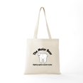 thumbnail image 5 of CafePress - The Molar Bear Tote Bag - Unisex Canvas Tote Bag, Beige, 1-Piece, 5 of 6