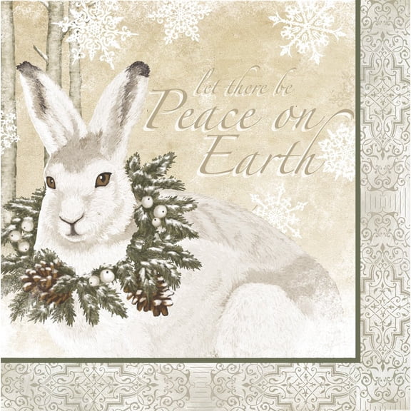 All is Calm Paper Luncheon Napkin