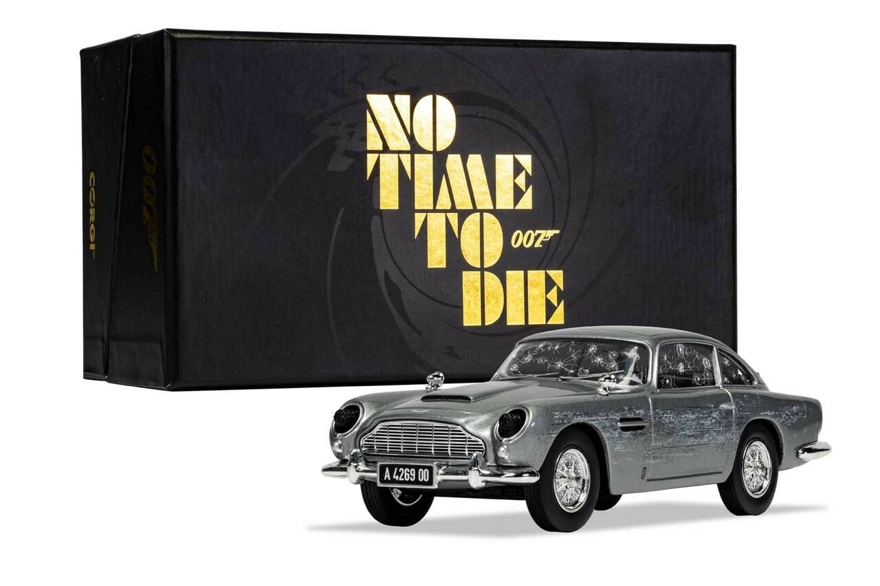 no time to die aston martin corgi